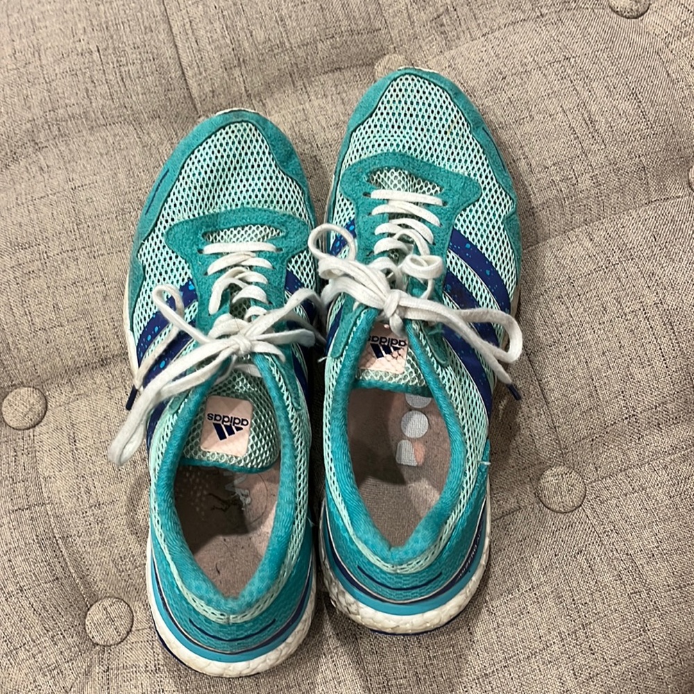 Adidas Adizero Adios teal sz 7.5